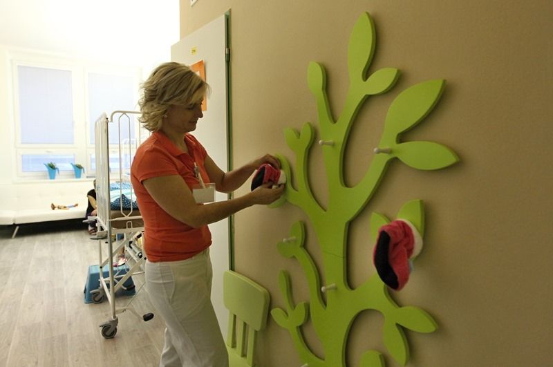 obrázek: Vánoční pokoj v jihlavské nemocnici už slouží dětem