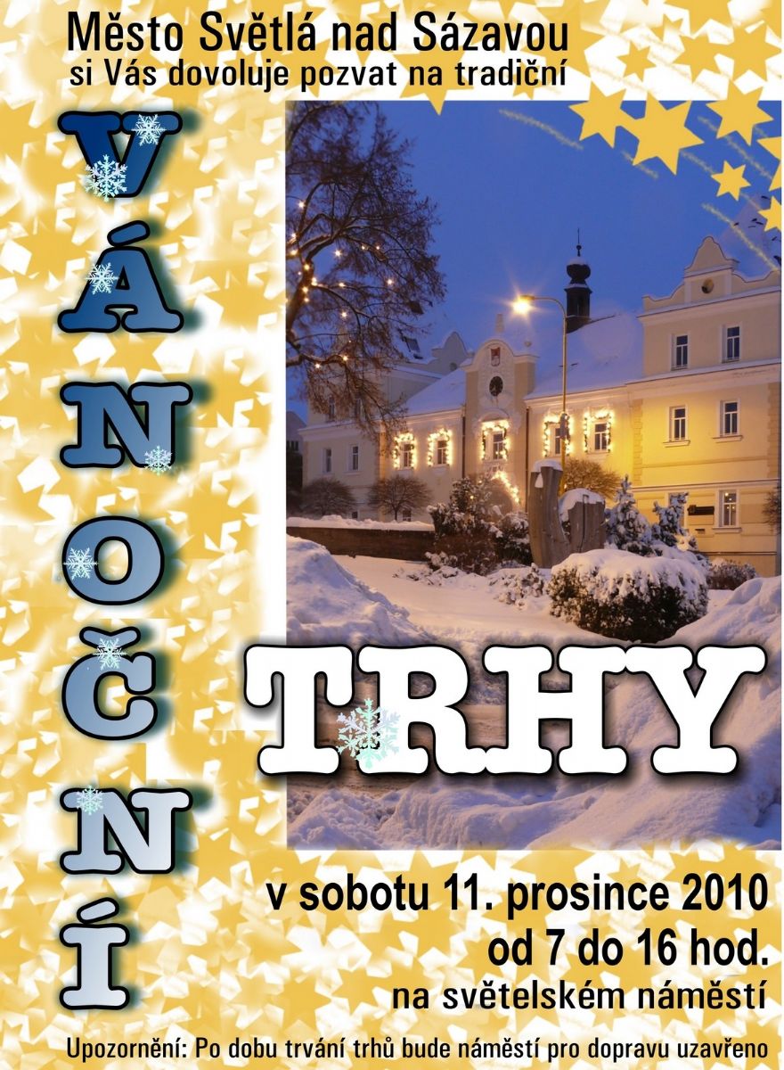 Vánoční trhy ve Světlé