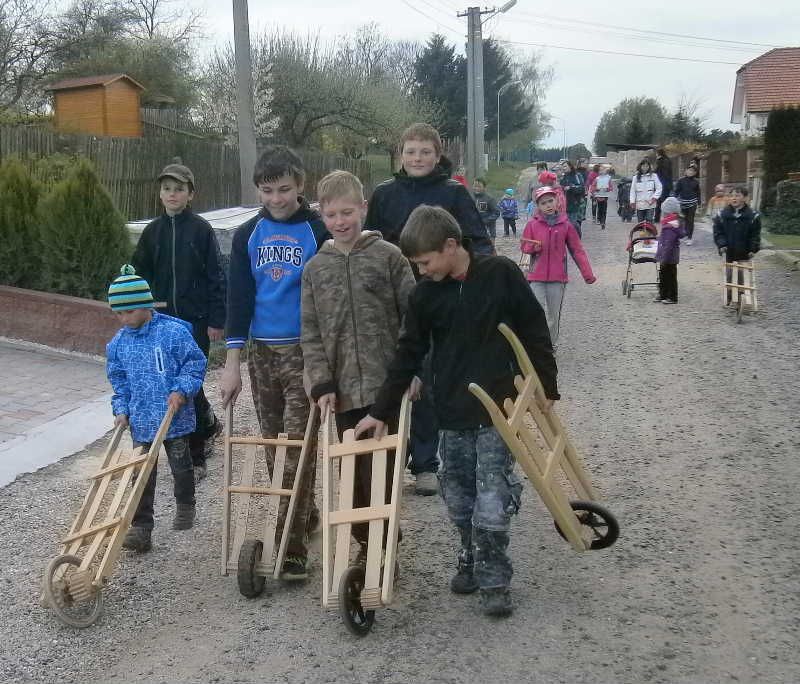 obrázek: Velikonoční hrkání v Okřešicích