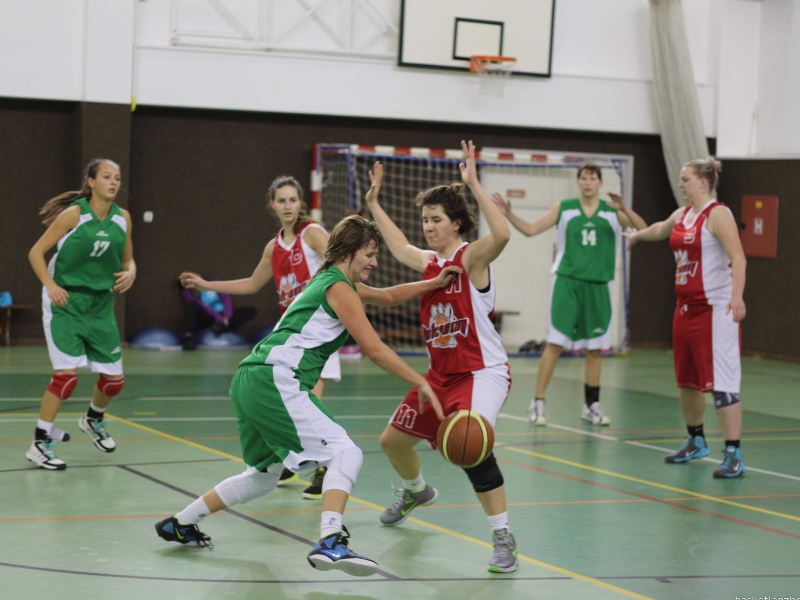Velkomeziříčské basketbalistky zvítězily v Lanžhotě