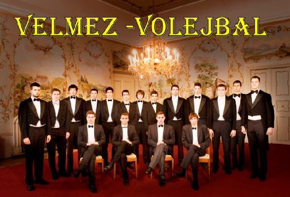 Velkomeziříčští volejbalisté ve fraku? I to je možné.