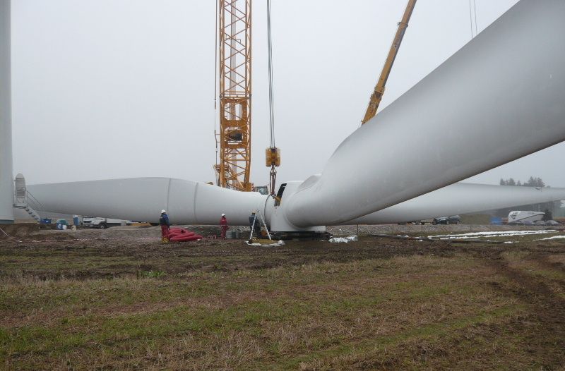 obrázek: Větrné elektrárny u Věžnice slaví páté narozeninami