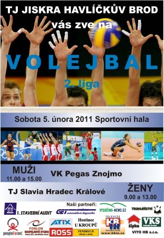 Volejbal v Brodě opět v sobotu