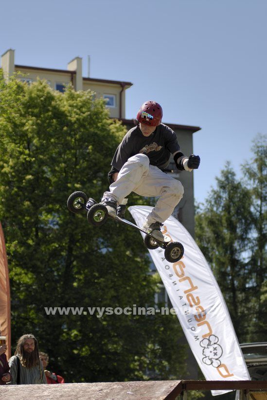 Vyhlášení vítězů prvního dne SK8 slalomu
