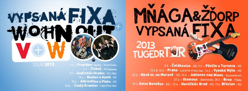 Vypsaná fixa na jaře vystoupí dvakrát na Vysočině