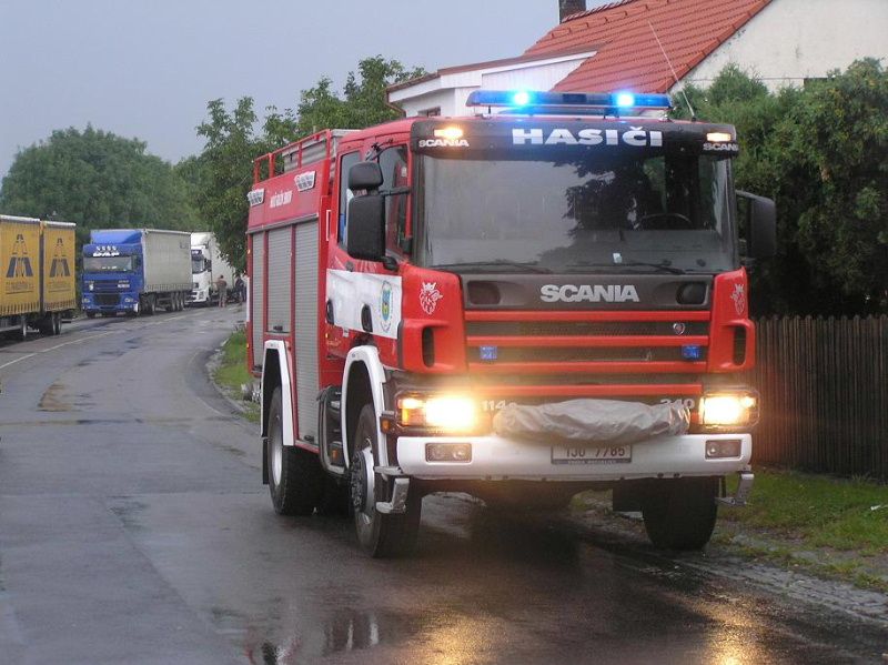 Vysočinu zasáhly v pondělí bouřky, hasiči vyjeli k desítkám událostí
