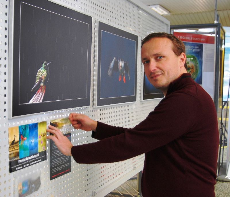 obrázek: Výstava fotografií Jiřího Hřebíčka v Dukovanech