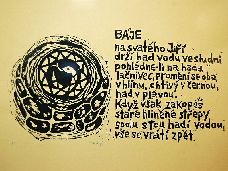 obrázek: Výstava Petra Čermáčka v Rajhradě