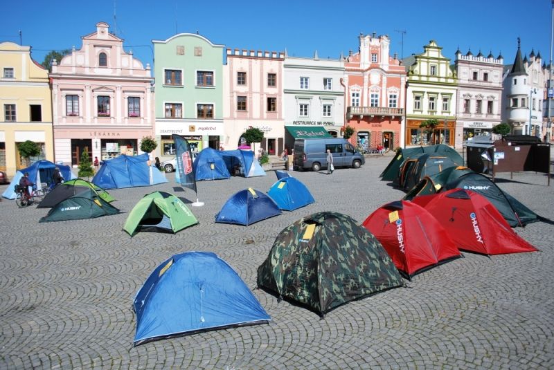 Výstava stanů opět v Havlíčkově Brodě