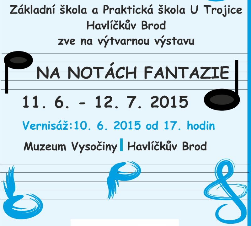 obrázek: Výtvarná výstava Na notách fantazie v brodském muzeu