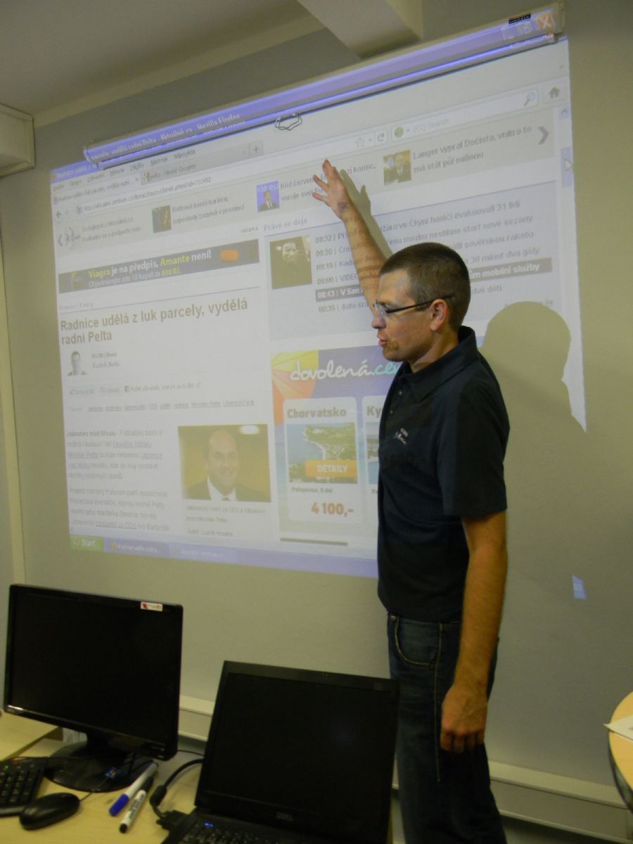 „Webaři“ přivítali hosty z Aktuálně.cz