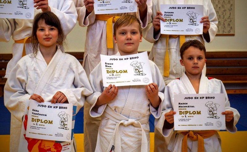 obrázek: Z Brna si třebíčští judisté přivezli šest umístění na stupních vítězů