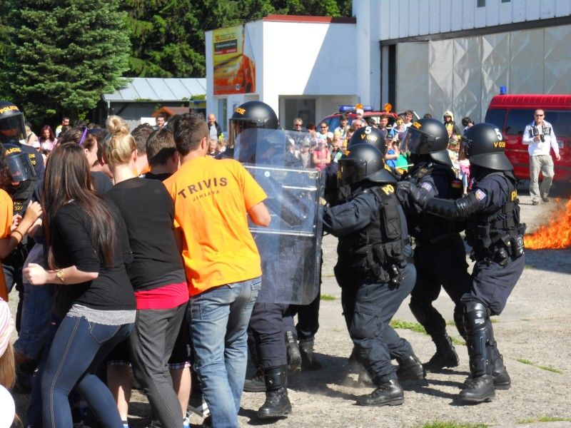 Zábava i poučení, takový byl den s policií v Jihlavě