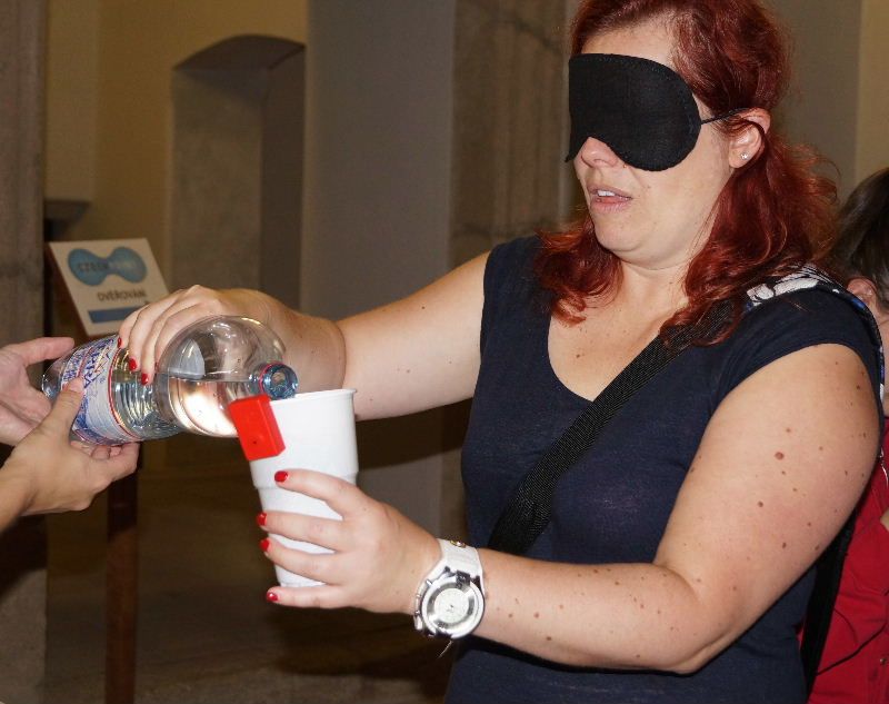 obrázek: Zájemci měli v Jihlavě možnost dát si Kávu po.tmě Jihlava