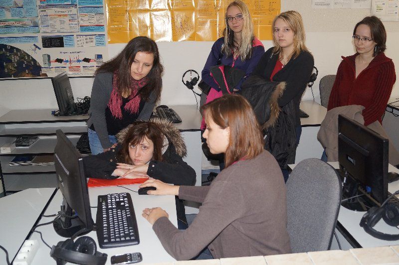 obrázek: Zájemci o studium si prohlédli vyšší odbornou školu sociální v Jihlavě