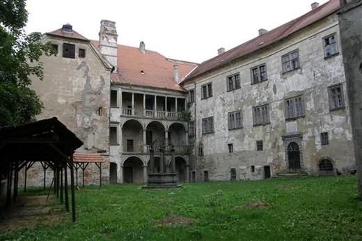 Zámek v Brtnici o Vánocích