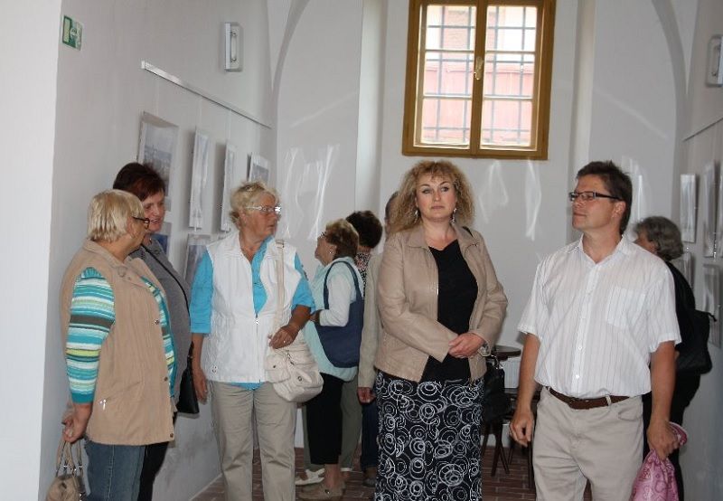 obrázek: Zbyněk Hobza vystavuje v Jaroměřicích