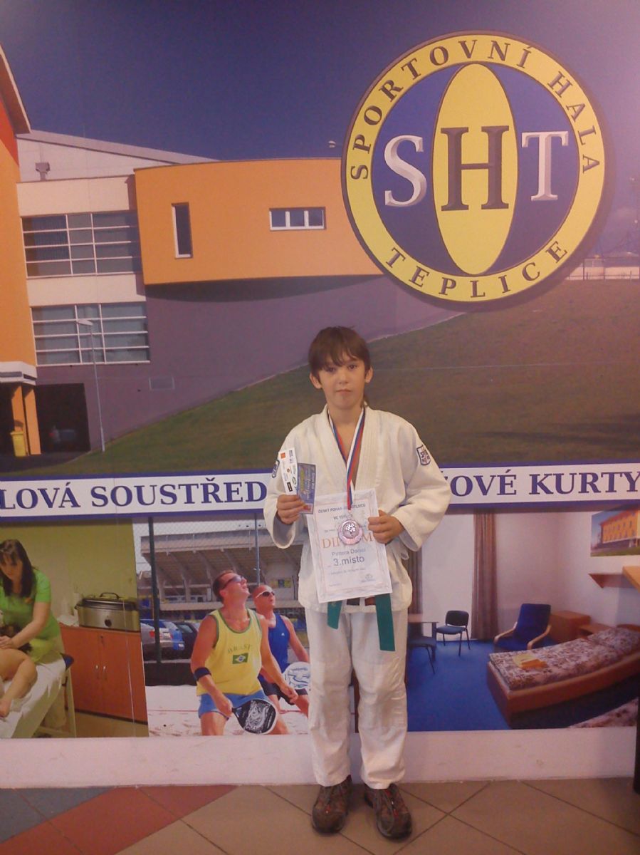 Žďárské judo: bronz Daniela Pintery a úspěch v klání přípravek