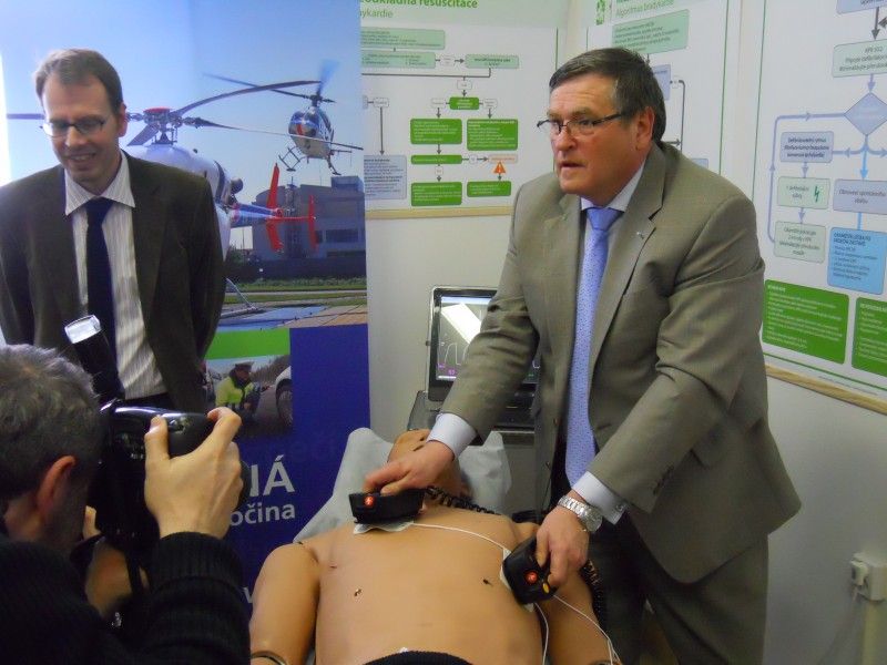 Zdravotníci na Vysočině trénují na novém pacientském simulátoru