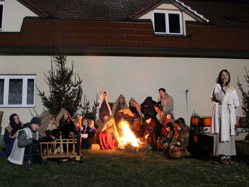 obrázek: Živý betlém ve Vysokých Studnicích