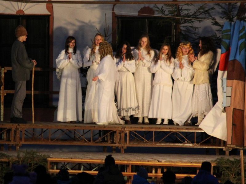 obrázek: Živý betlém ve Žďáře