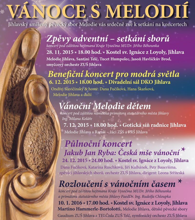 obrázek: Zpěvy adventní - setkání sborů v Jihlavě