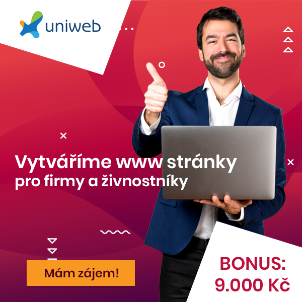UNIWEB s.r.o. vytváří weby pro firmy a živnostníky