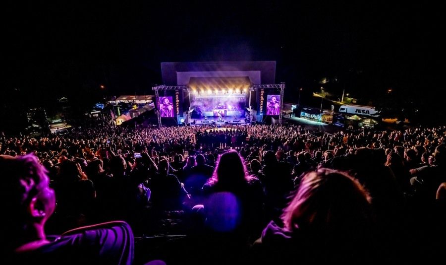 Magmafest v Jihlavě přilákal davy. Policie posílila kontroly kvůli řidičům pod vlivem