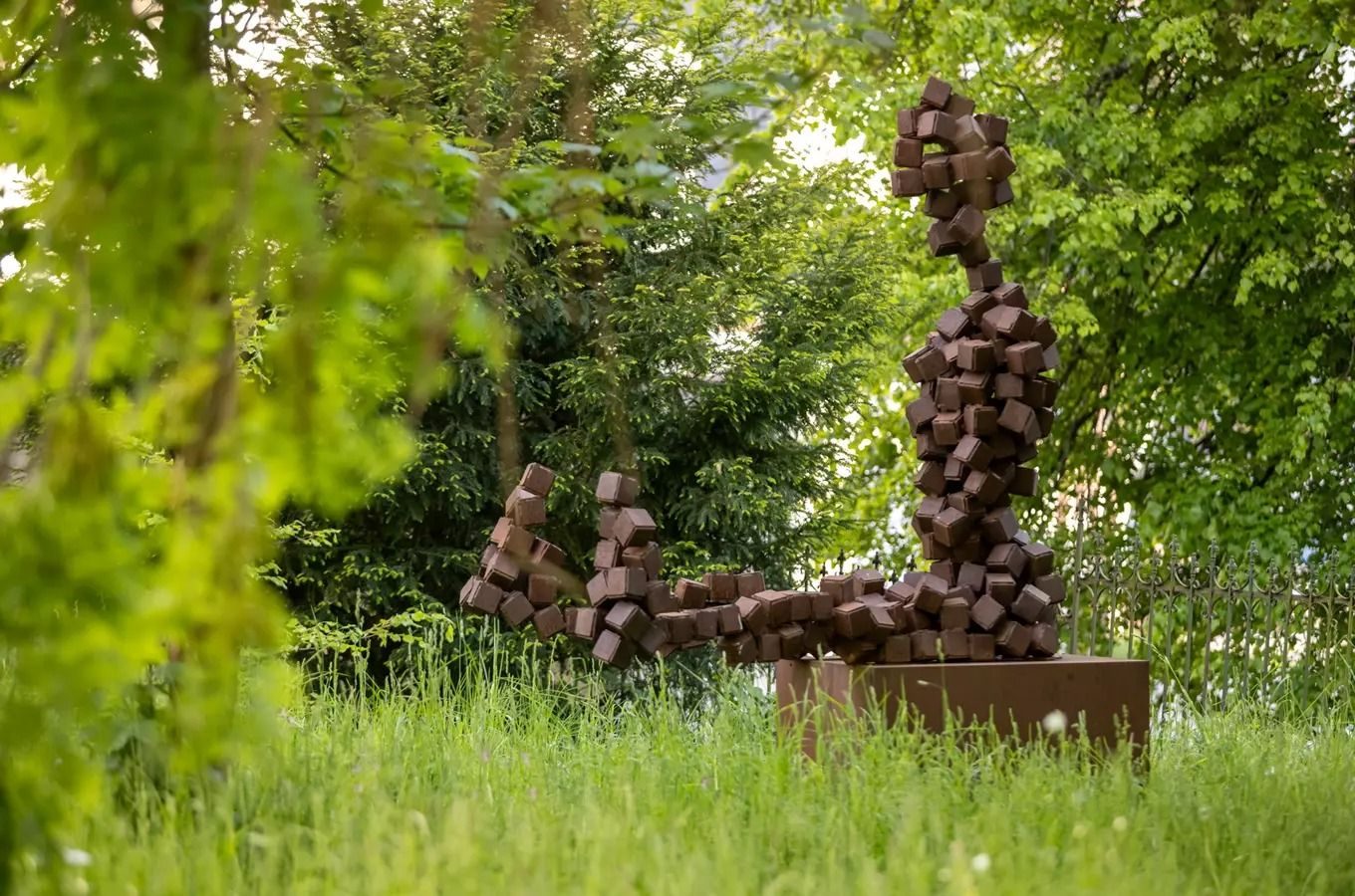 PRACH JSEM — sochy z železného prachu v Horácké galerii