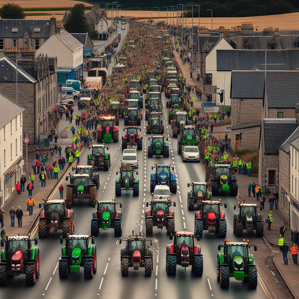 Protesty farmářů: Traktory zpomalí dopravu na Vysočině