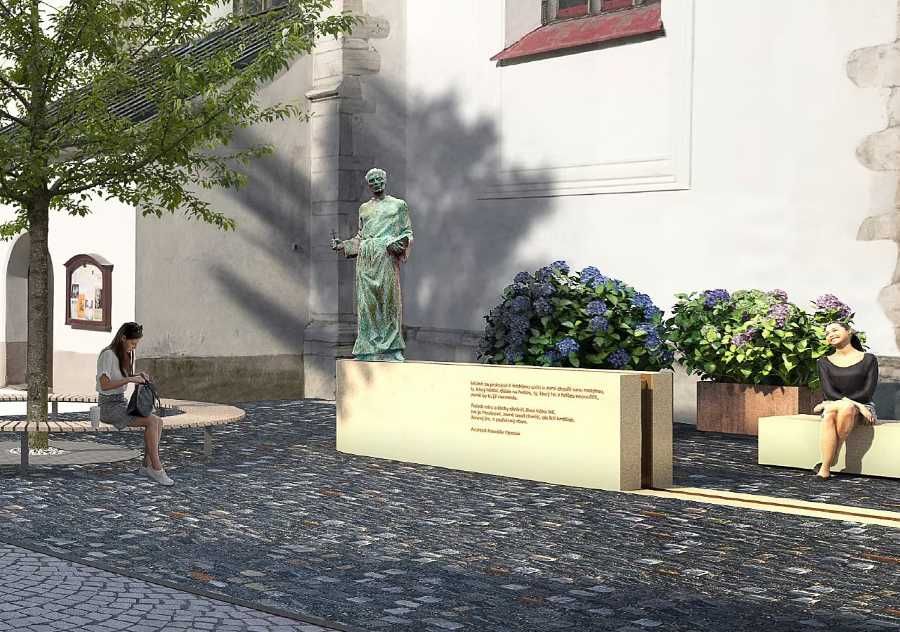 Žďár nad Sázavou získá originální kašnu se sochou svatého Prokopa