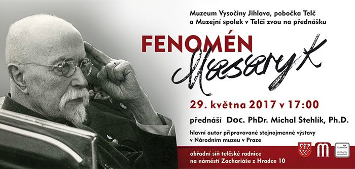 obrázek: Michal Stehlík v Telči o Masarykovi