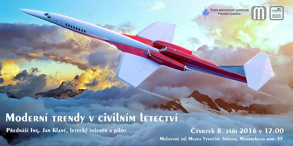 obrázek: Moderní trendy v civilním letectví představí v Jihlavě