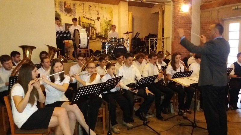 Jarní koncert dechového orchestru v Ledči nad Sázavou  