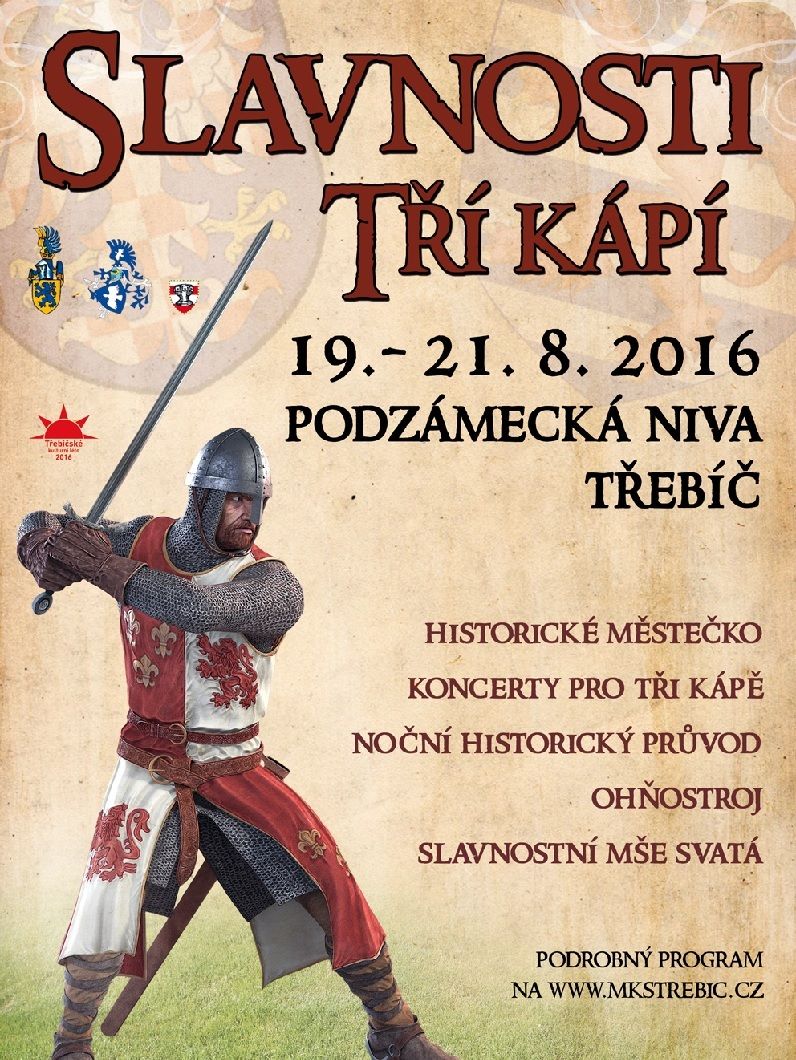 Slavnosti Tří kápí v Třebíči