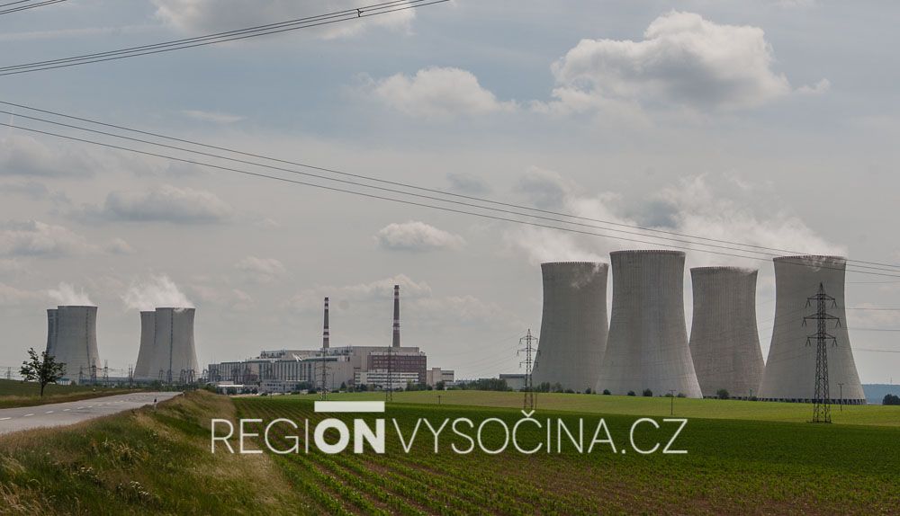 Jaderné elektrárny zvýšily výrobu o patnáct procent