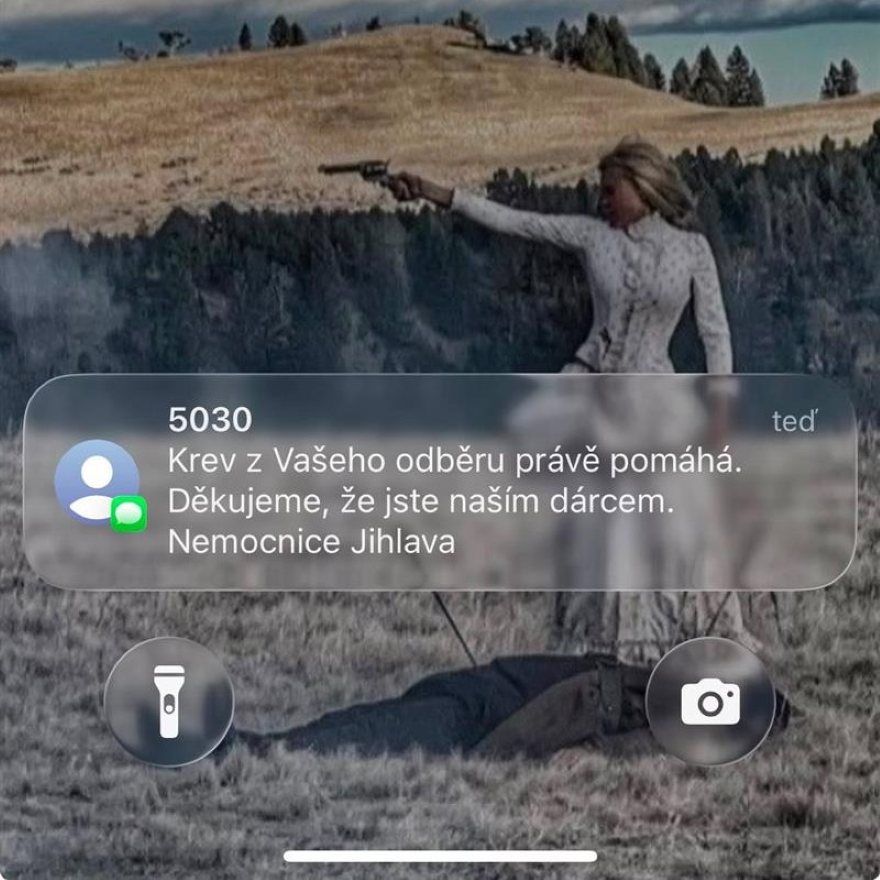 Jihlavská nemocnice posílá dárcům SMS, když jejich krev pomáhá pacientům