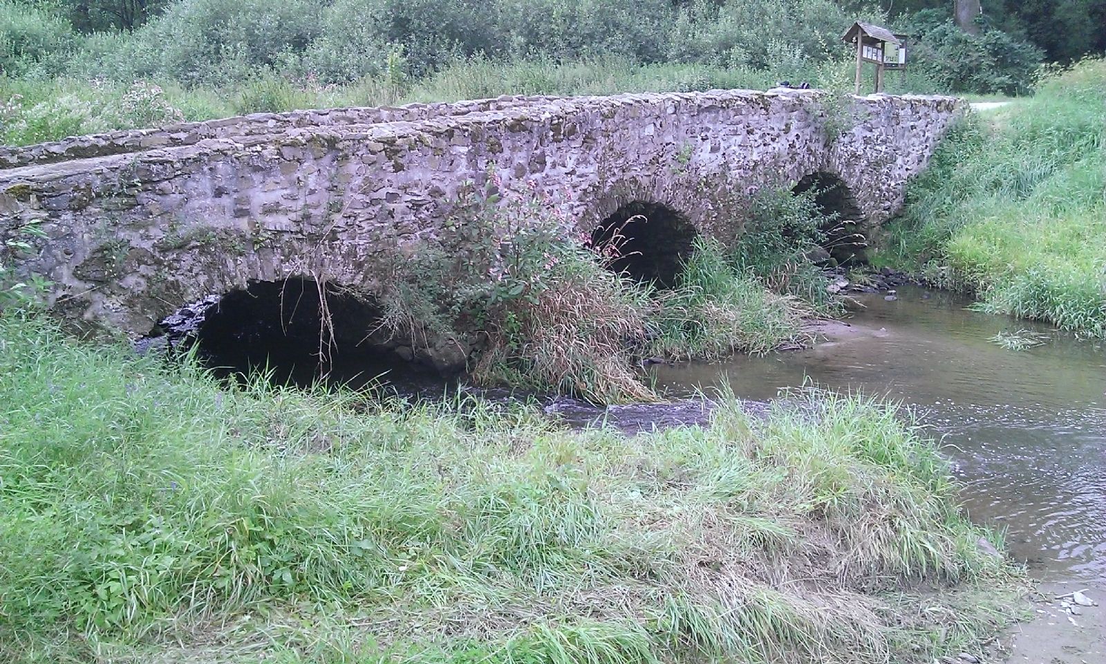 U Brodu se nachází jeden z nejstarších českých mostů