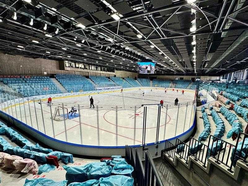 KHNP Arena v Třebíči: moderní zázemí, nové technologie a příprava na slavnostní otevření