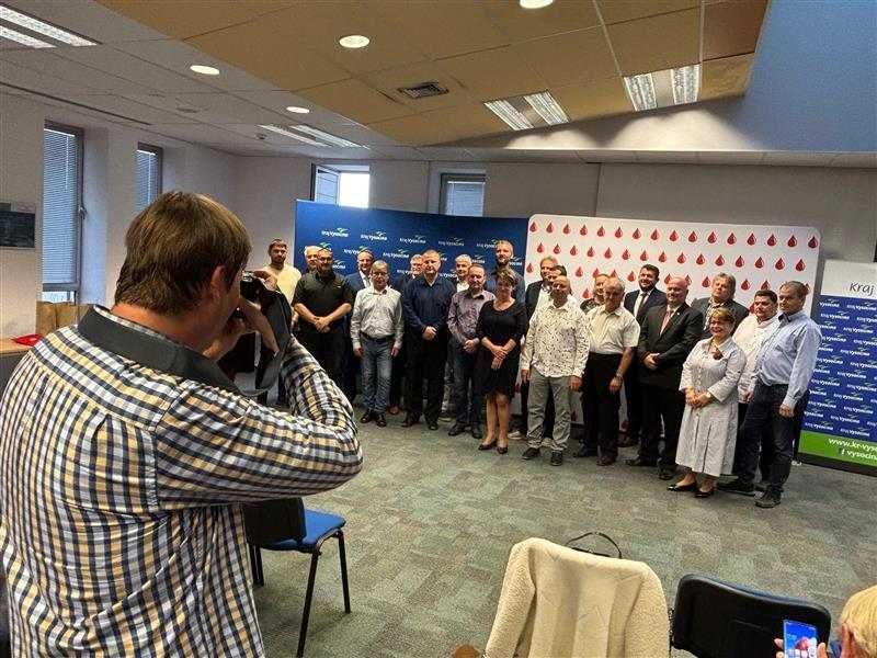 Krevní hrdinové z Vysočiny oceněni Červeným křížem