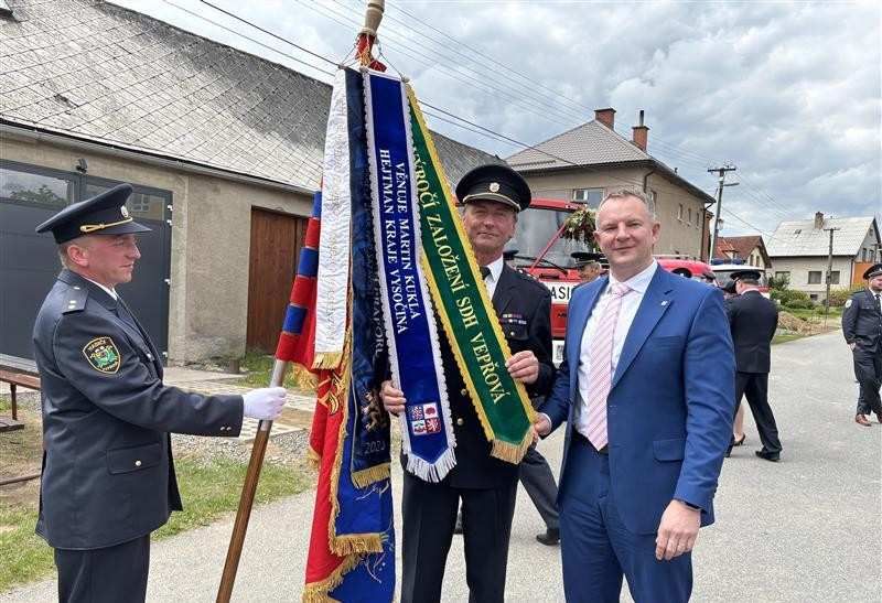Čestné stuhy Vysočiny pro hrdiny z dobrovolných hasičských sborů