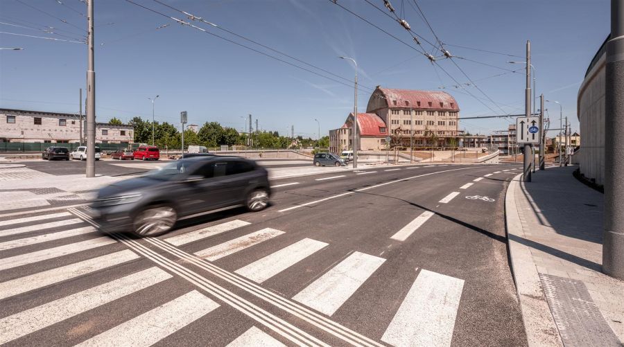 Jihlava otevřela Evropskou ulici k nádraží, vzniklo i P+R parkoviště