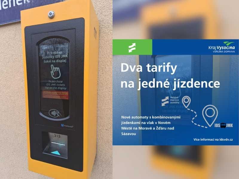 E-jízdenky z Vysočiny do Jihomoravského kraje půjdou platit kartou