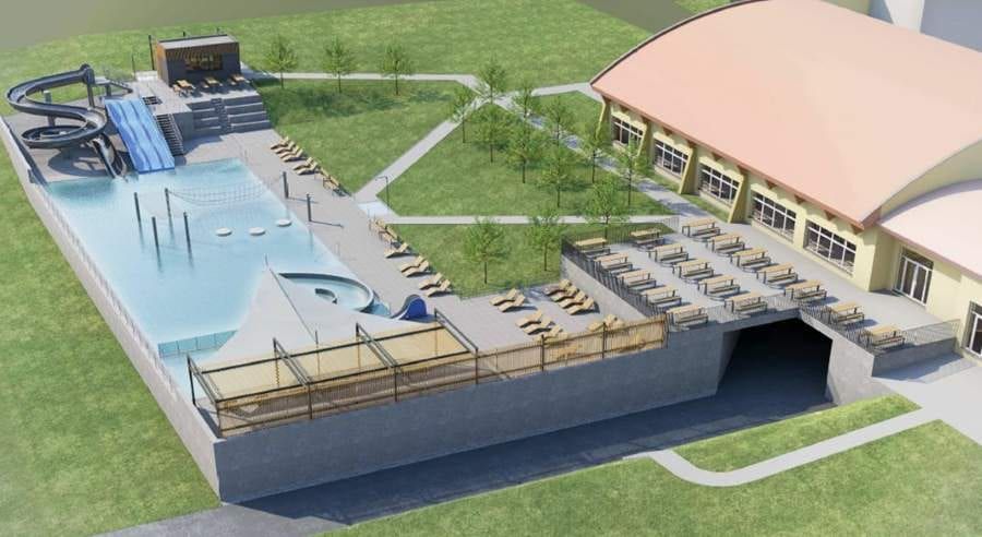 Pelhřimov připravuje venkovní bazénový komplex za 70 milionů, otevření plánováno na léto 2027