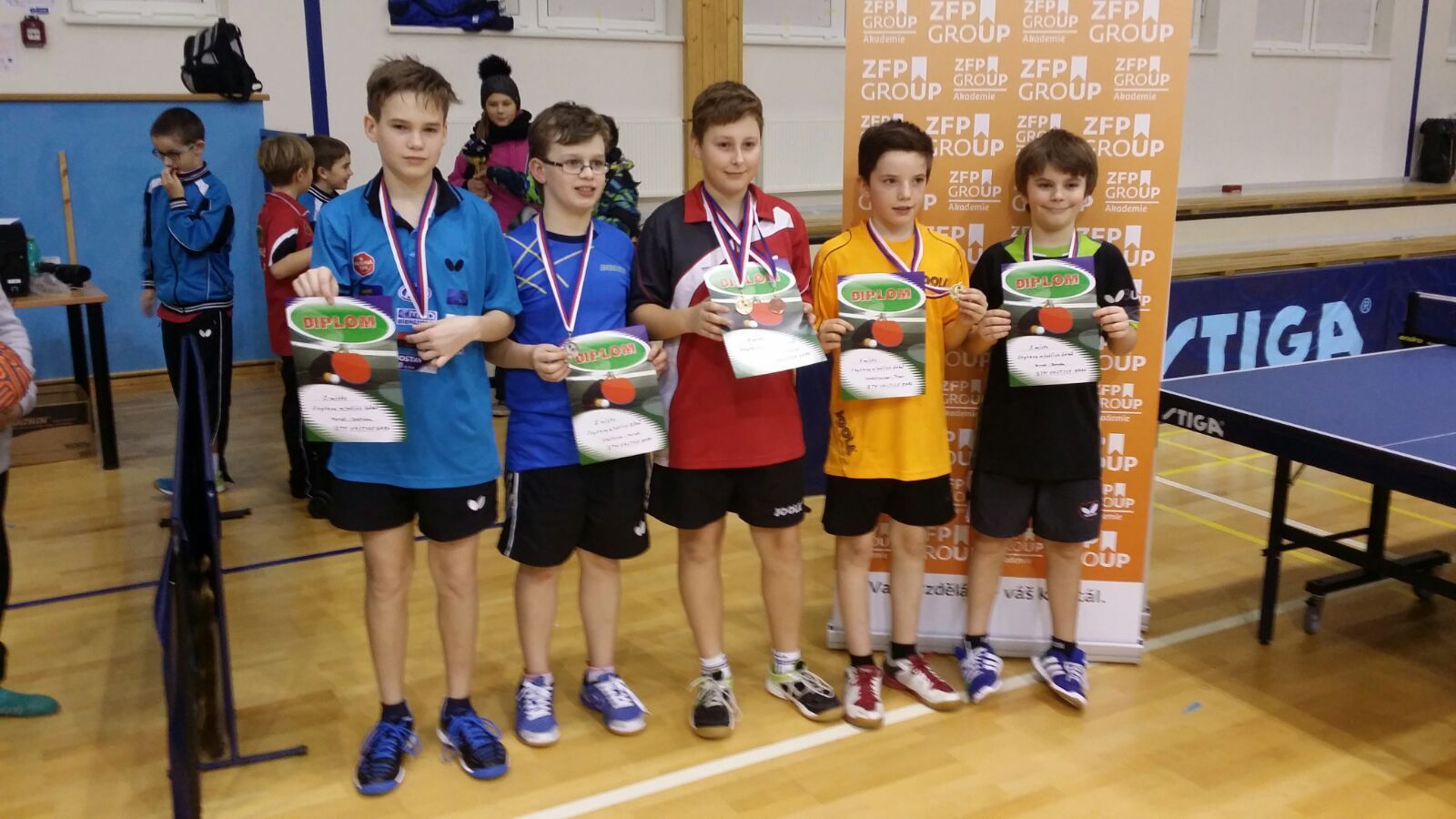 obrázek: Čtvrté bodovací turnaje s účastí brodských stolních tenistů