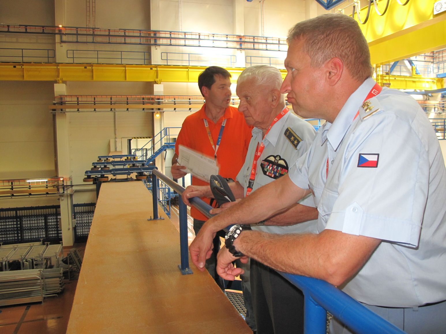 Dukovany navštívil stíhač britského Královského letectva