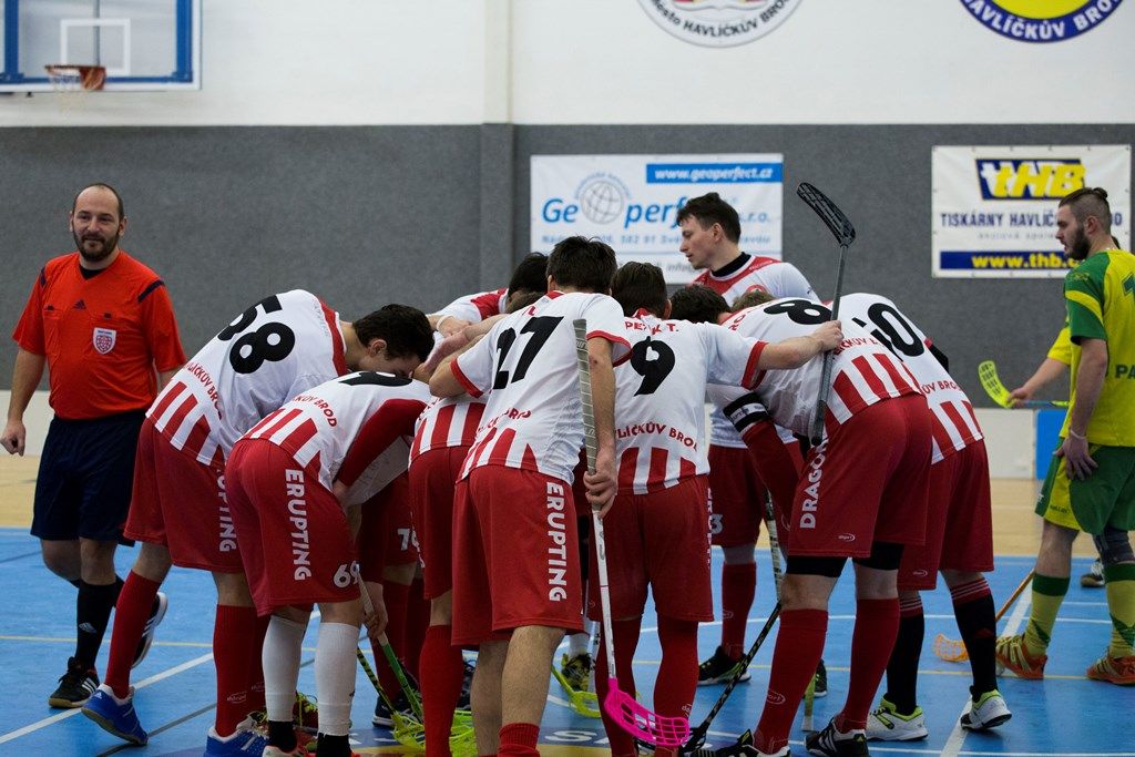 Havlíčkobrodští florbalisté budou doma bojovat o záchranu
