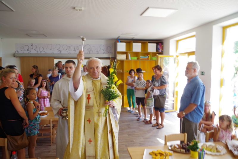 První křesťanská mateřská škola na Vysočině zahájila výuku