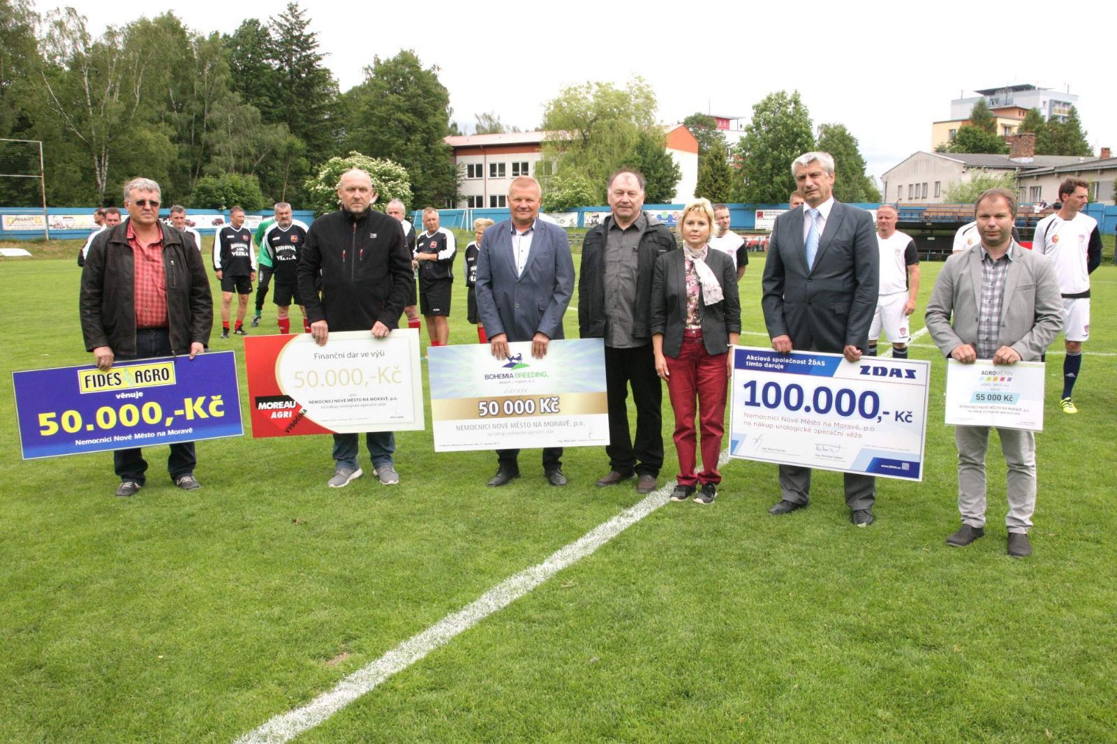 V Novém Městě na Moravě odstartovala benefiční akce Koruna pro muže