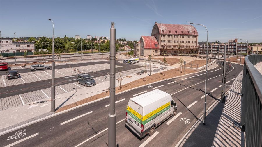 Jihlava připravuje prodloužení Evropské ulice k Jiráskově. Projekt se přepracuje kvůli vysokorychlostní trati